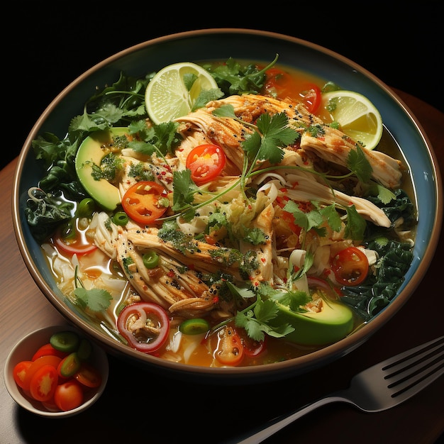 Savory Soto with Indonesian vegetables