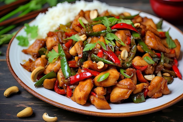 Savory and Spicy Kung Pao Chicken