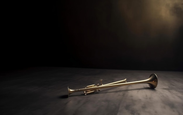 A saxophone on a black background with a black background.