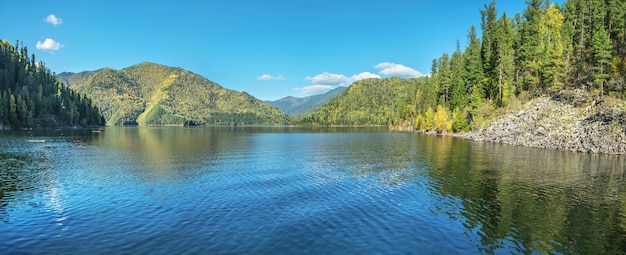 Sayano Shushenski Nature Biosphere Reserve in Siberia