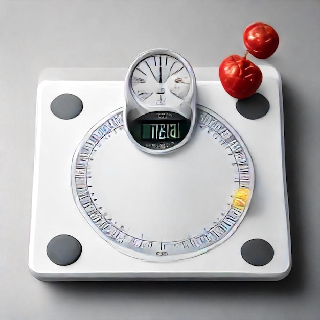 a scale with the word tea on it and the number 2 on it