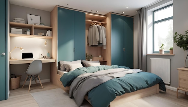 Scandinavian bedroom interior design bedroom