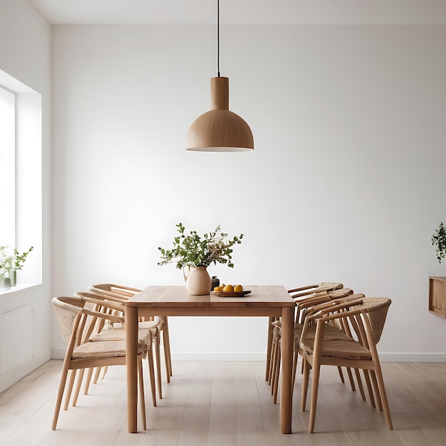 Scandinavian Dining Area