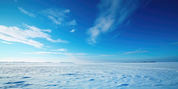 Scandinavian Winter Daylight Scene