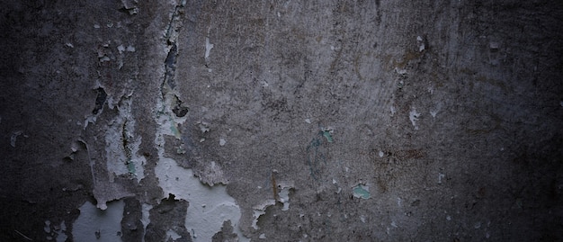 Scary dark cement for the background. old walls full of stains and scratches