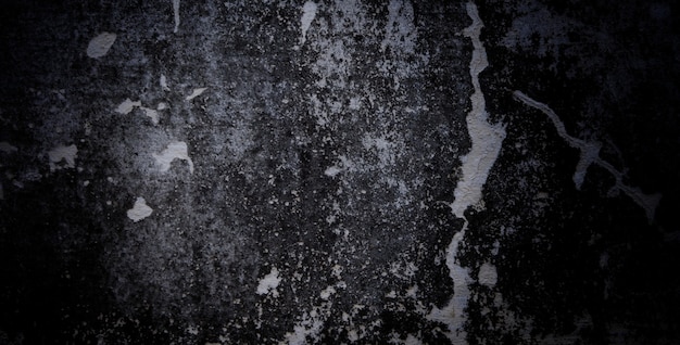 Scary dark cement for the background. old walls full of stains and scratches