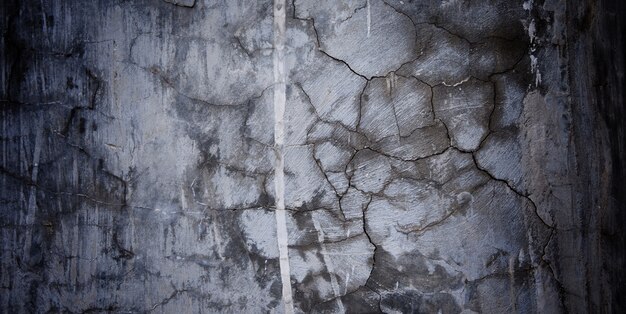 Scary dark cement for the background. old walls full of stains and scratches