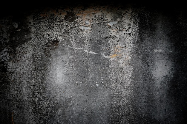 Scary dark wall background old walls full of stains and scratches horror concept wall background