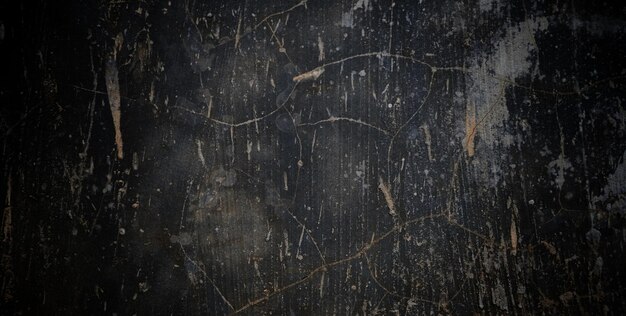 Scary dark wall background old walls full of stains and scratches horror concept wall background