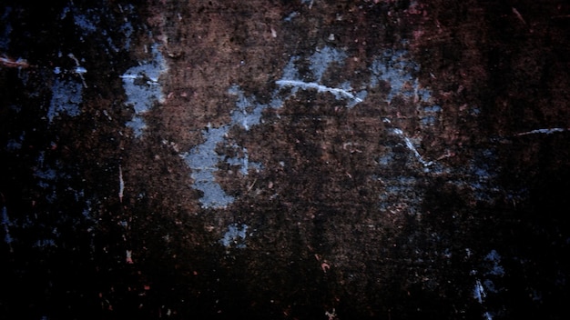 Scary dark wall full of stains and scratches, can be used as a background