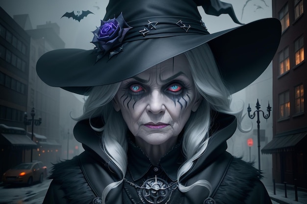 Scary Old Witch