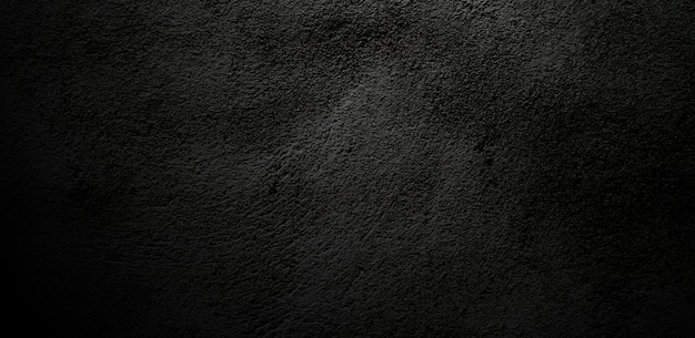 Scary wall Black stone concrete texture background Dark grey black horror cement texture for background