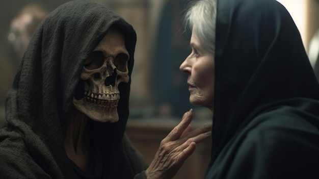 A scene from the movie death by the dark