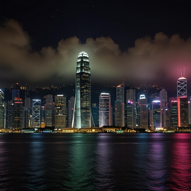 Scene of the Victoria Harbour in Hong Kong Victoria Harbour