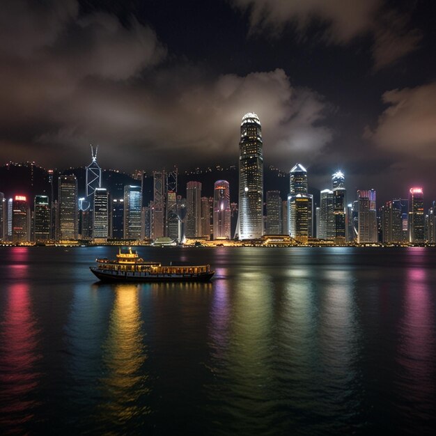 Scene of the Victoria Harbour in Hong Kong Victoria Harbour