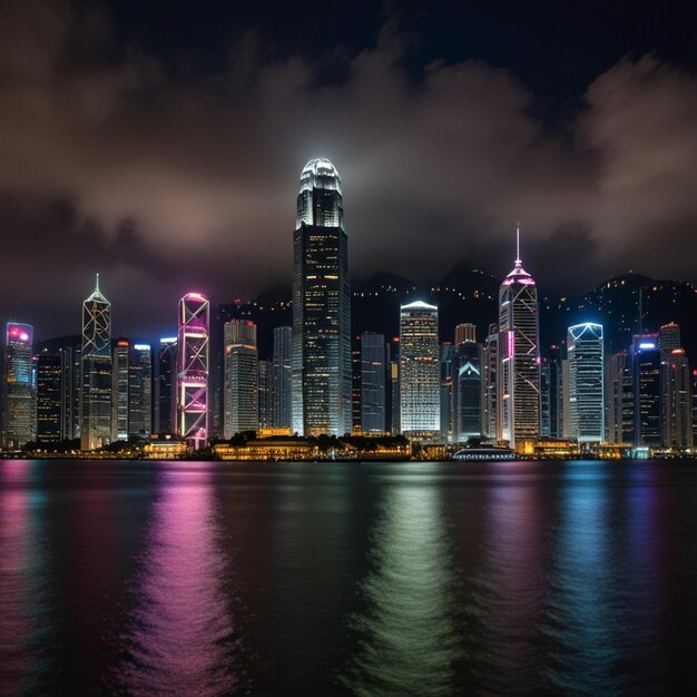 Scene of the Victoria Harbour in Hong Kong Victoria Harbour