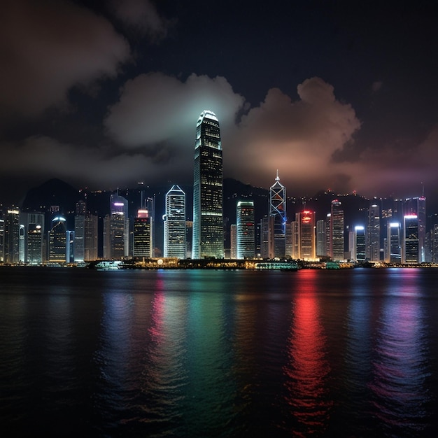 Scene of the Victoria Harbour in Hong Kong Victoria Harbour