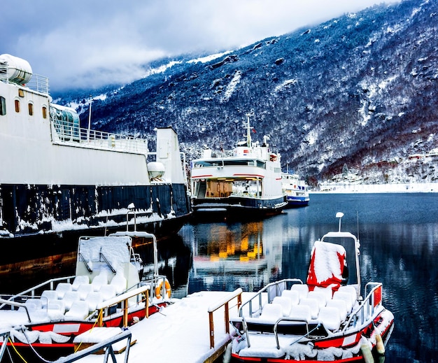 Scenery norvegian landscape