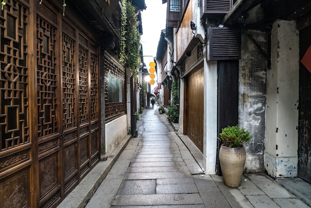 Scenery of Zhouzhuang Ancient Town, Suzhou, China