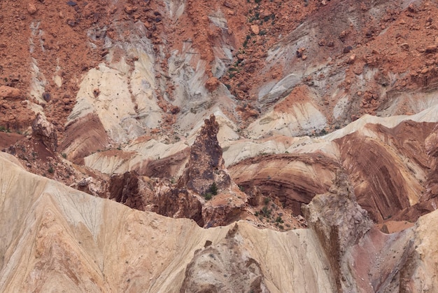 Scenic American Landscape and Red Rock Mountains in Desert Canyon