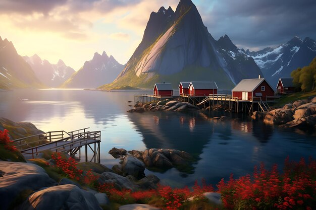 Scenic splendors of norway norway landscape photo