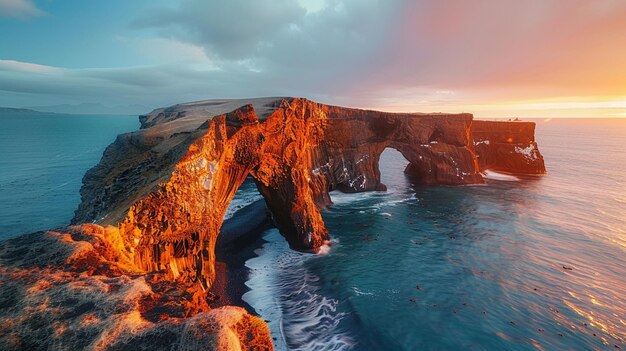 Scenic view island of sea against sky wonderful