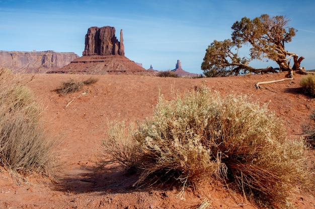 Scenic View of Monument Valley