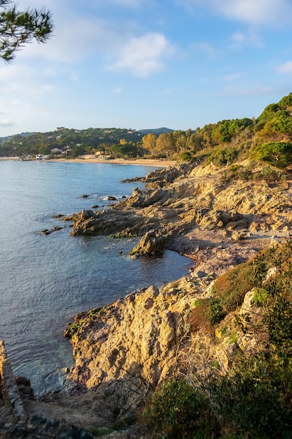 Photo scenic view of sea against sky