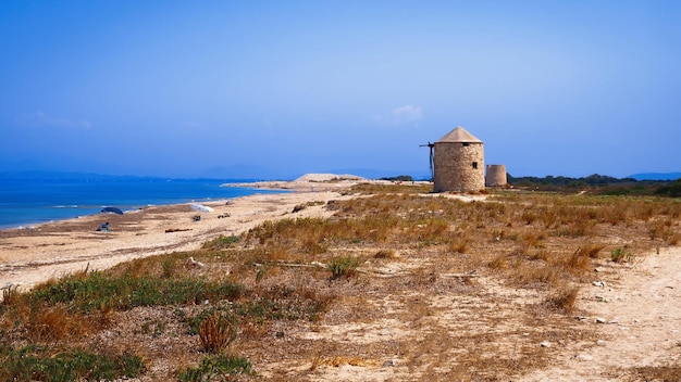 Photo scenic view of sea against sky