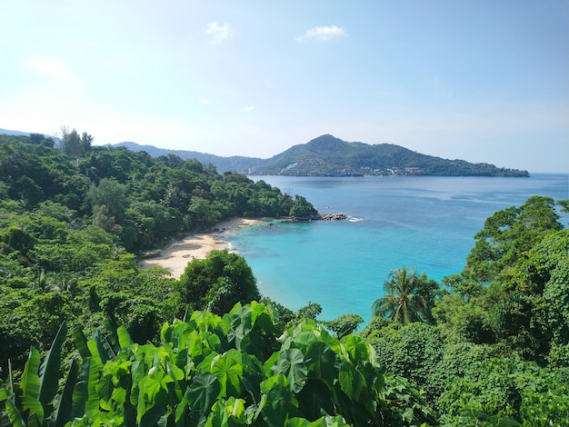 Photo scenic view of sea against sky