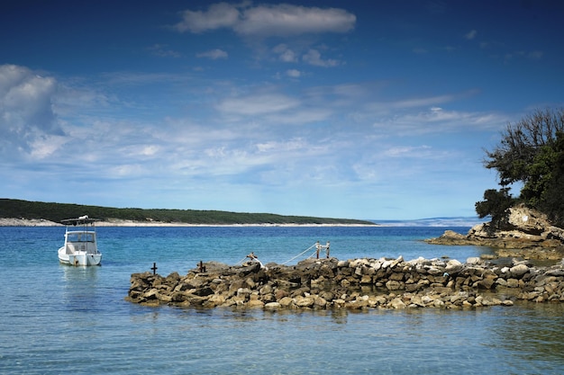 Photo scenic view of sea against sky