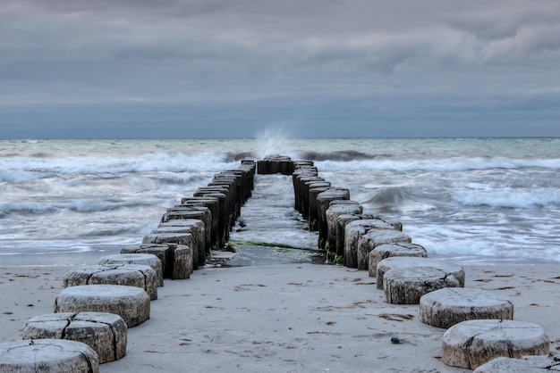 Photo scenic view of sea against sky