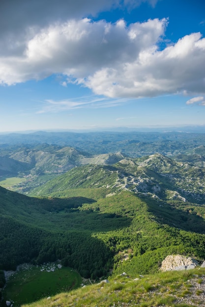 The scenic viewpoint is at the top of a high mountain