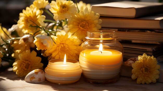 scent candle HD wallpaper photographic image