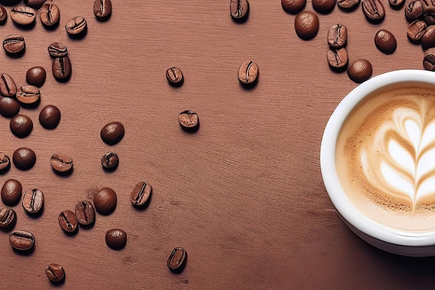 Scented Coffee Beans for a Delicious Drink Generative AI