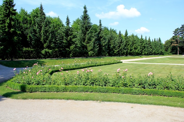 Schonbrunn palace in Vienna, Austria