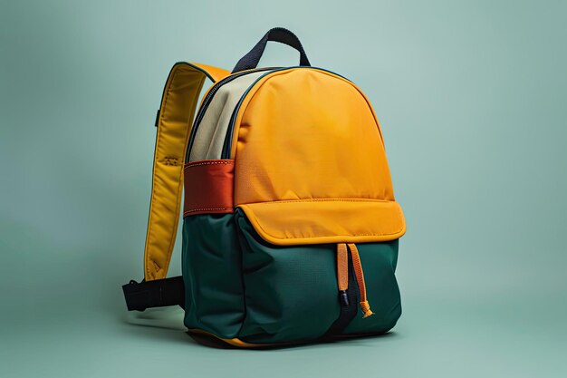 School backpack mockup mockup design