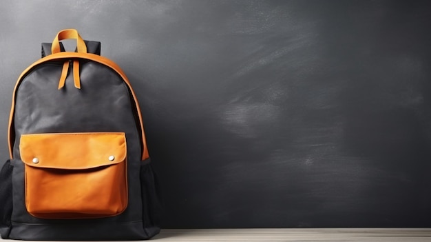 School bag Backpack with supplies for school