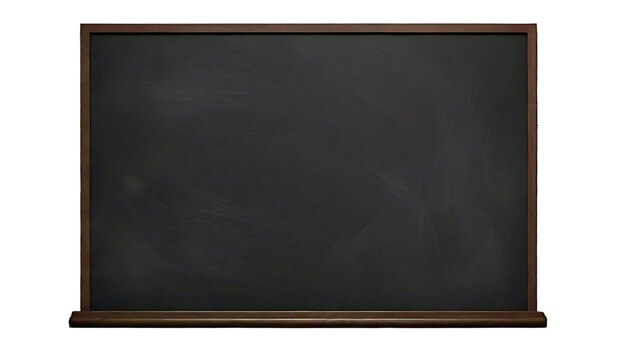 Photo school black board isolated on white background