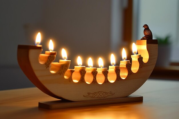 Schwibbogen Decorative Wooden Candle Holder