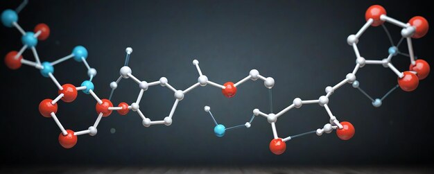 a scientific model of the scientific system is shown with a blue and red colored object