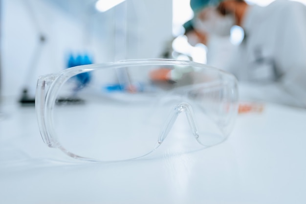 scientists working in a scientific laboratory