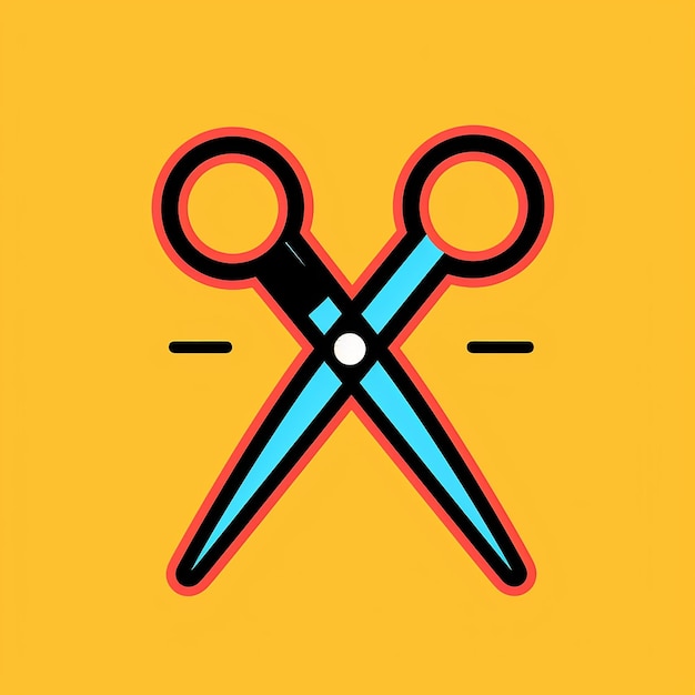 Scissor_Modern_Line_Icon_Vector_Line_Art_CuteIcon_Des