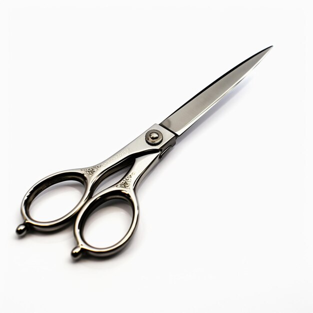 Scissors with white background high quality ultra h