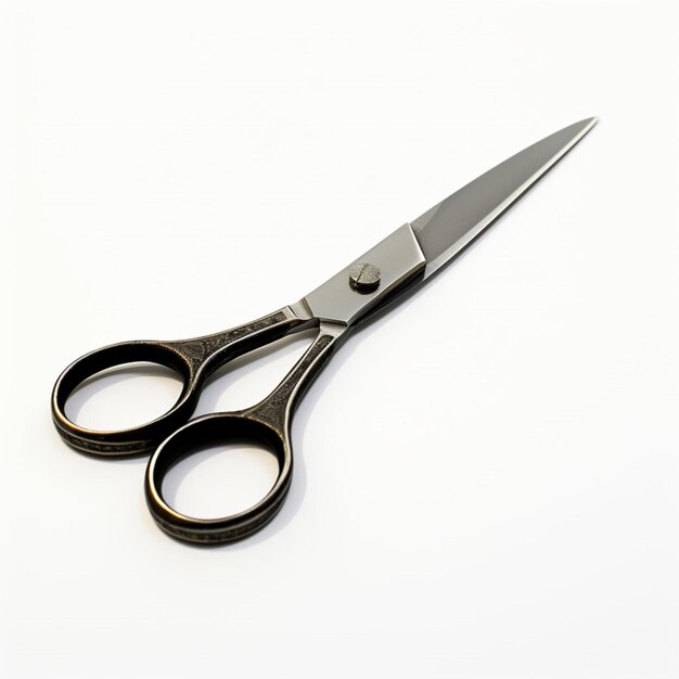 Scissors with white background high quality ultra h