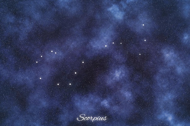 Scorpius star constellation Brightest Stars Scorpion Constellation