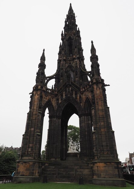 Scott Monument in Edinburgh