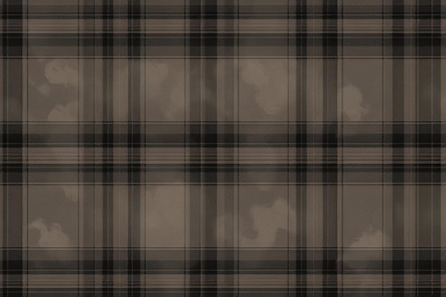 Scottish plaid in a continuous design backdrop that repeats with a 2D check design Generative AI