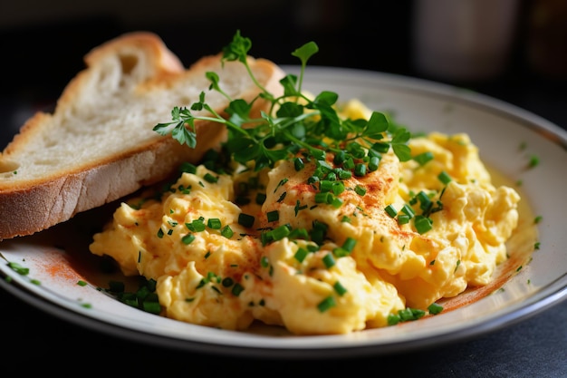 Scrambled Eggs Dinner Recipe