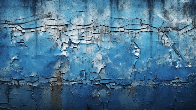 Scratched blue sapphire texture background for banners and posters Generated AI